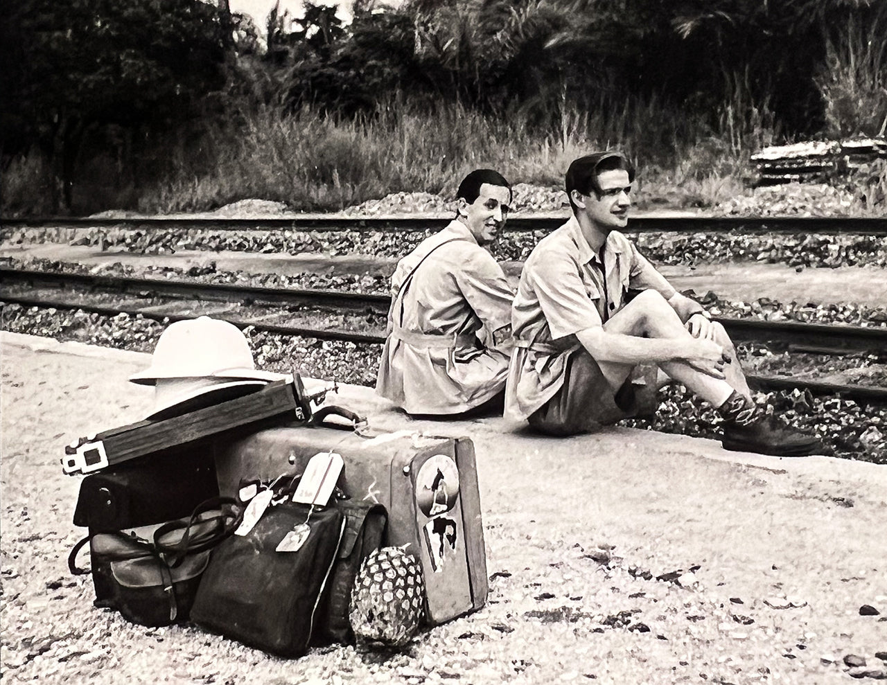 Svante Löfgren and Lennart Nilsson, then Belgian Congo in 1948