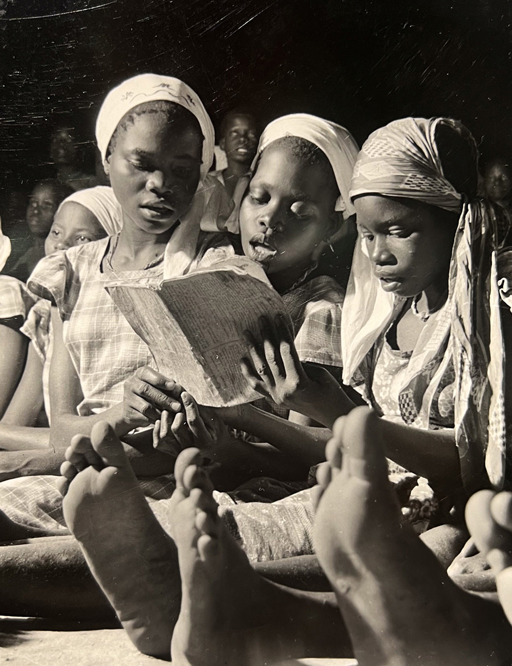 The Swedish Missionary Union's station Madzla, warned the French Congo in 1948