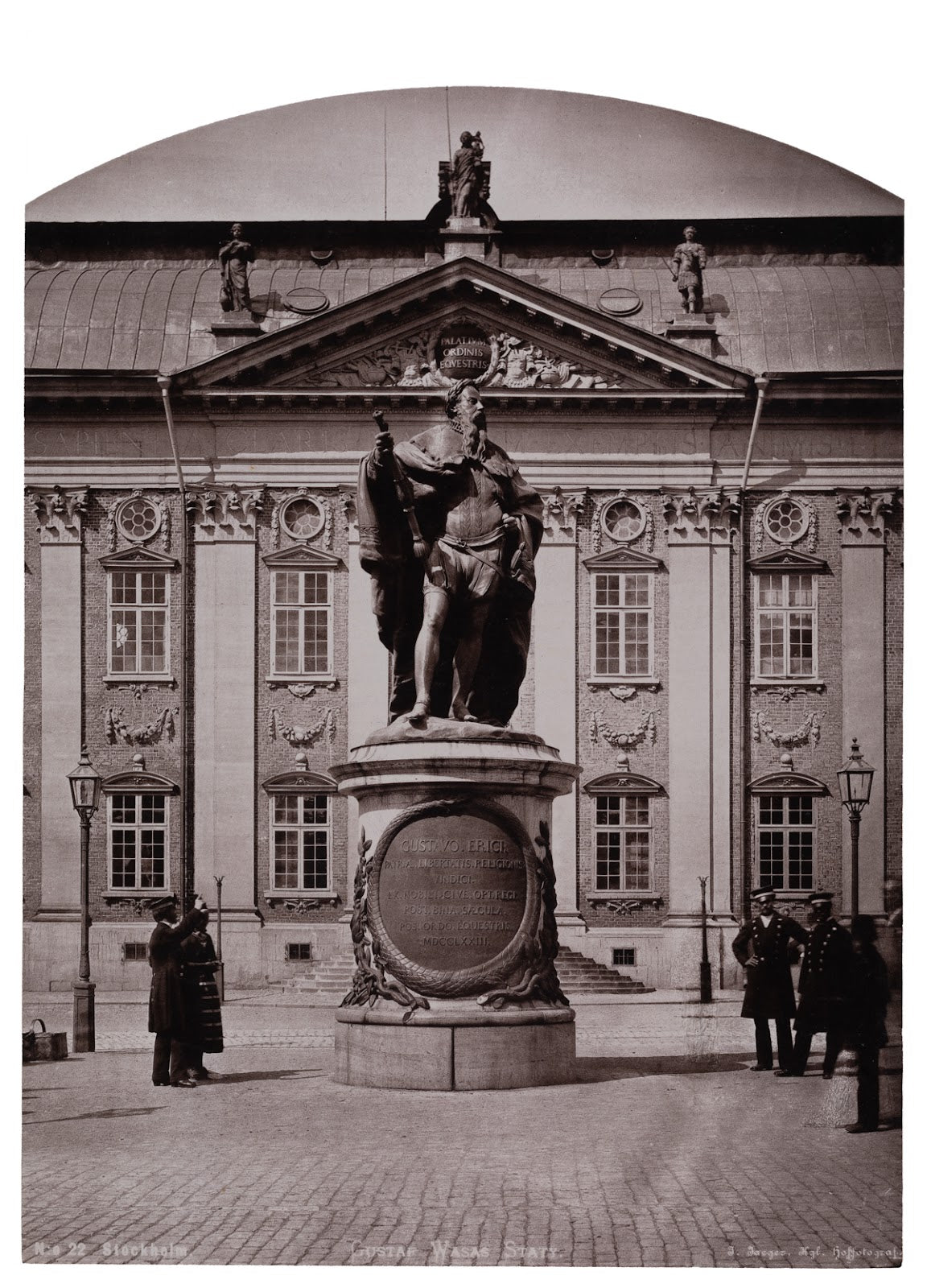 Gustaf Wasas staty, Stockholm, no 22