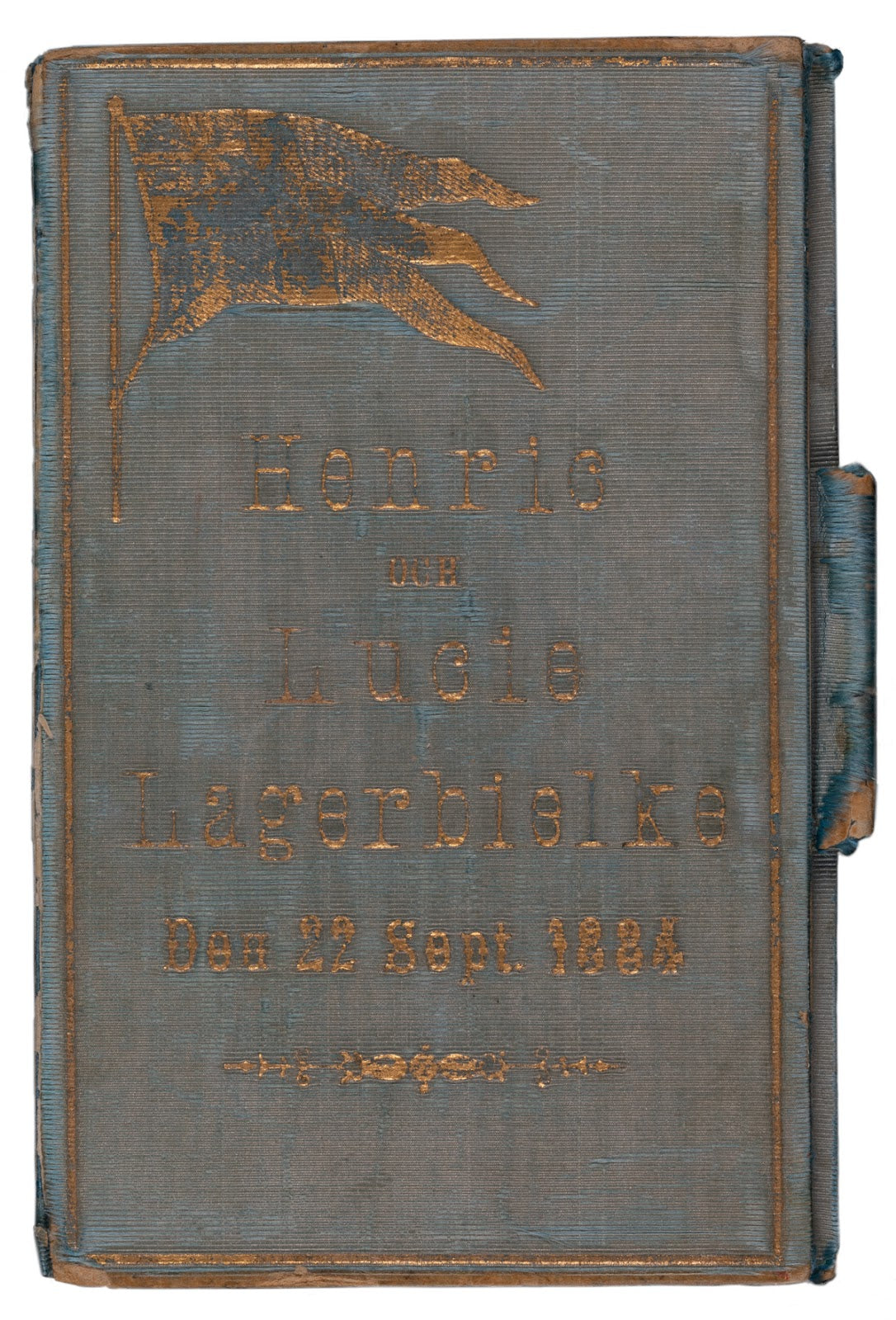 Bröllop Henric & Lucas Lagerbielke, 22 sept. 1884