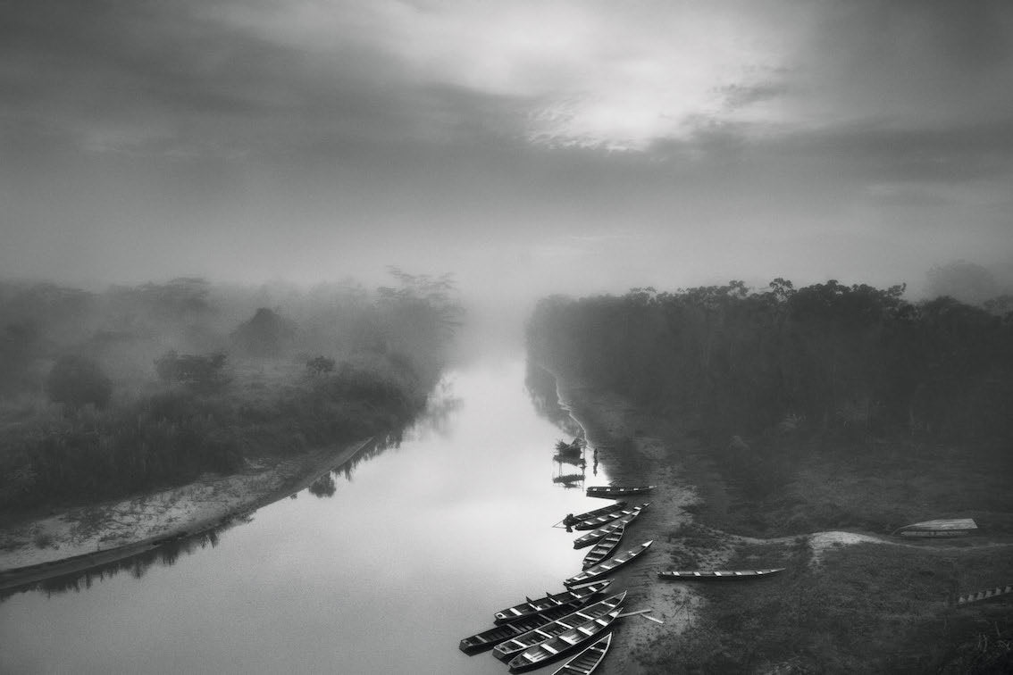 A bend in the Gregório River, Rio Gregório Yawanawá Indigenous Territory, state of Acre, 2016