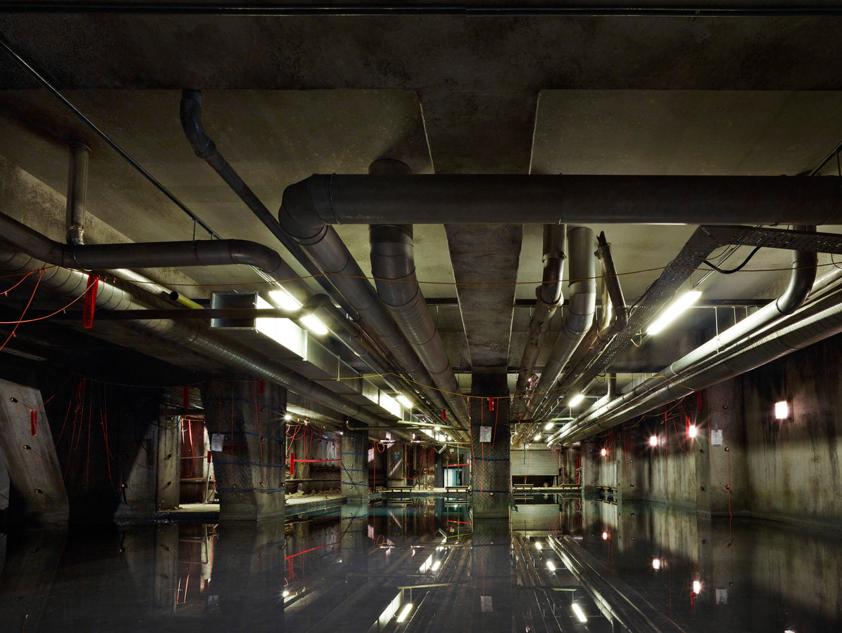 FLOODED ROOM, OLD MI6 BUILDING