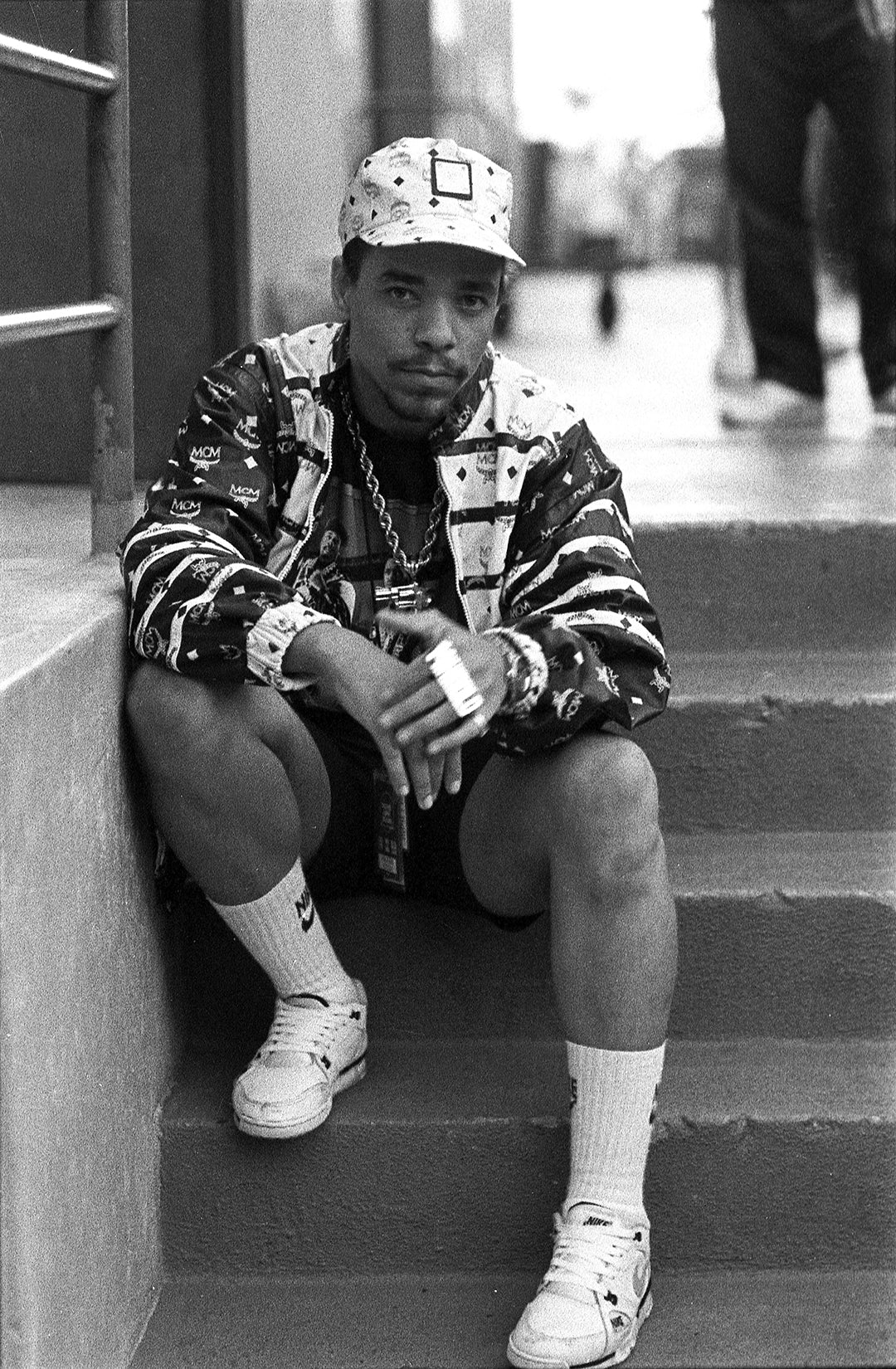 Ice T backstage, 1988