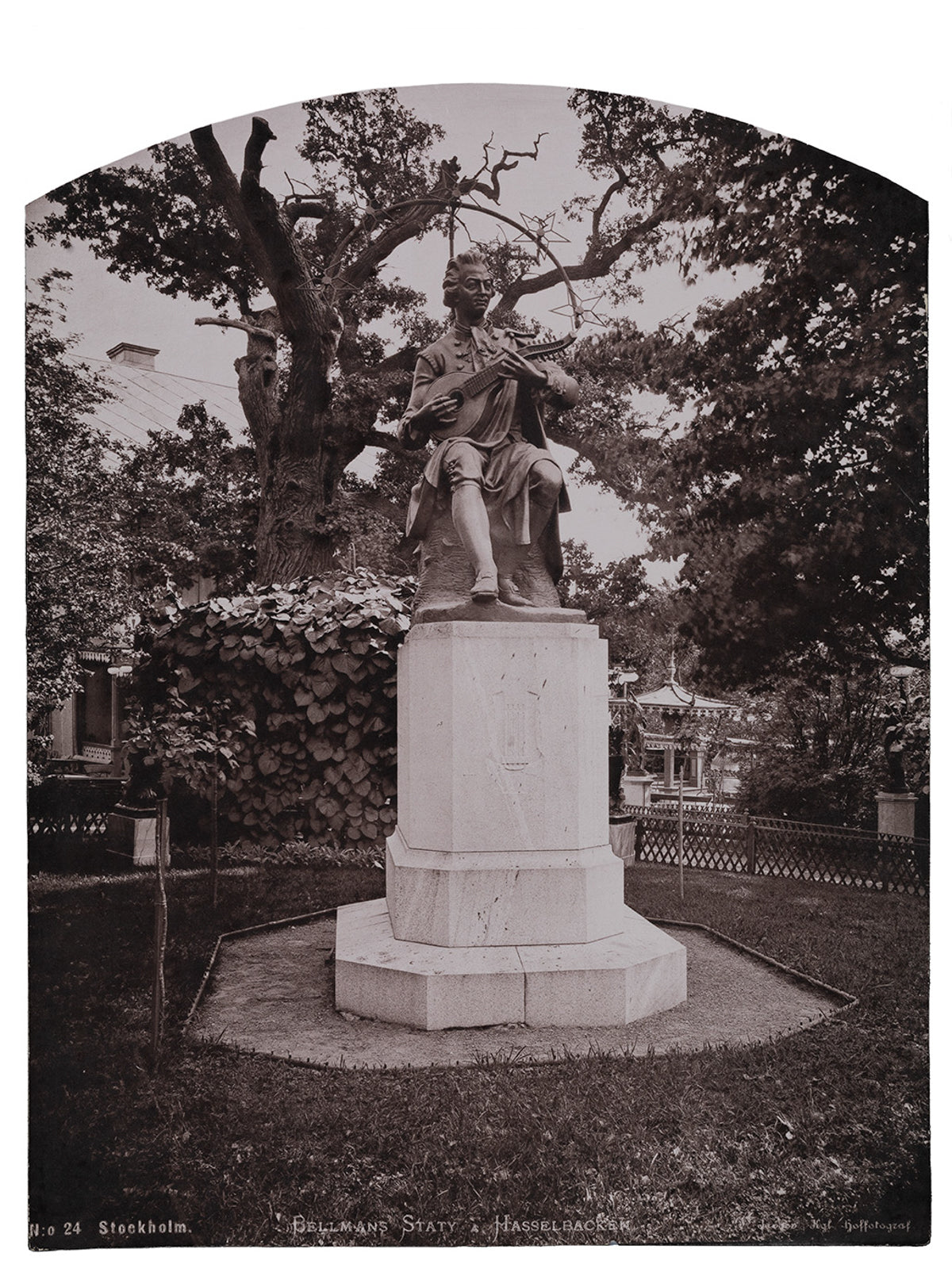 Bellmans staty å Hasselbacken, Stockholm, no 24